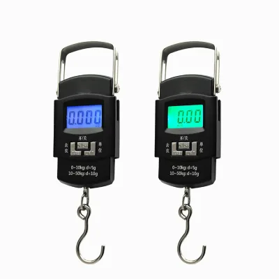 Black LCD Digital Display High Quality Accurate Electronic Hand Scale Hanging Portable Scales