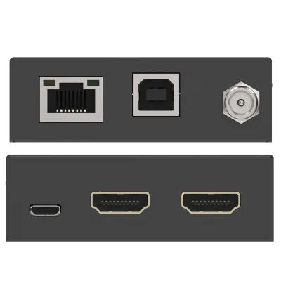 18Gbps HDMI Extender Over Ethernet  Upto 70m Support  KVM Function for Home Theatre System