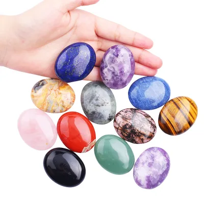 Oval Hot Stone Spa Therapy Rocks Natural Soapstone Massage Stones for Hot Cold Compress
