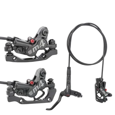 MEROCA M4 Four-piston Oil Brake Oil Disc Mountain Bike Hydraulic Disc Brake