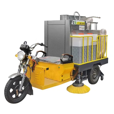T6 Professional Three-Wheel Sweeper Electric Cleaning Equipment Core Motor Gear Components for Leaf Collection