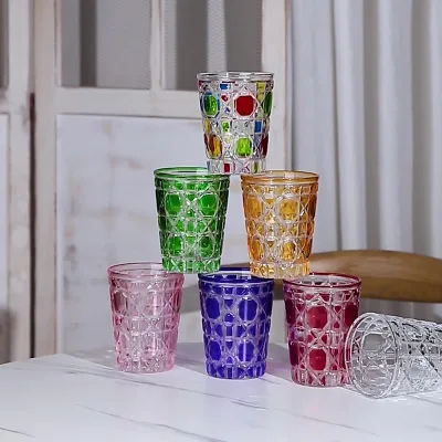 Custom 240 ml Creative Borosilicate Glass Cup Heat-resistant Drink Ware Tea Juice Milk Glass Coffee Mug