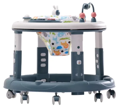 Anti-O-Leg Plastic Multi-Function Push Baby Walker with Learning Feature Gift for Babies and Kids