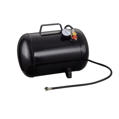 Compressed Air Reservoir Tank with Fittings