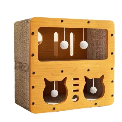 Cat Scratcher cat Bed Combo Three-tier Double-tier Thickened Reinforced Corrugated Cardboard Pastoral Countryside Minimalist cat