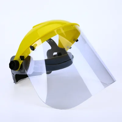 Transparent Anti Fog Safety Protective Clear Plastic Face Shield with PC clear Plastic Face Shield