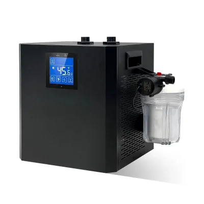 -CY300P Filtered Water Chiller - Titanium Evaporator PP Filter Integrated Mini Ice Bath Tub Circulation Chilling
