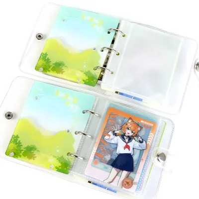 Vograce Custom Mini 3-Ring Kpop Photocard Album
