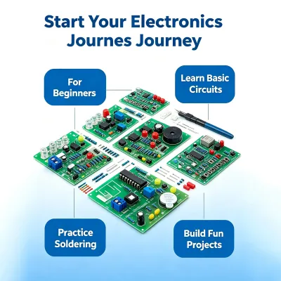 Electronics DIY Soldering Practice Kit Circuit Board Welding Training Component Beginner Assembly Teaching Parts Set Jywd Brand