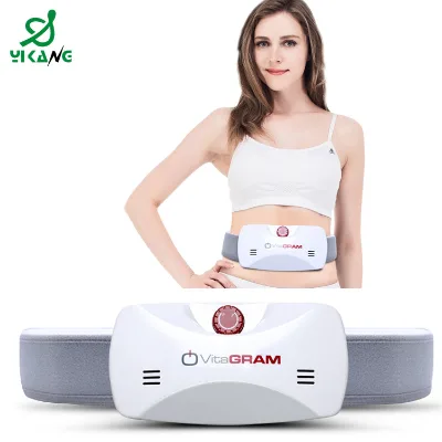 Customizable Belly Fat Burner Belt Slimming ABS EMS Weight Loss Massage Magnetic Belt With Embossing Electrode Pads