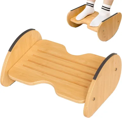 Modern Design Eco-Friendly Convertible Larger Size Foot Rest for Under Desk at Work Office Desk Footrest