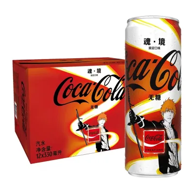 Soul Jing Bleach Jointly Named Kurosaki Ichigo Lechuang Unbounded Sugar Free Carbonated Drinks