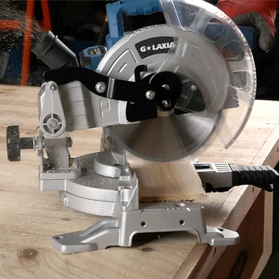 PRO 98003 20V Cordless Miter Saw with Brushed Motor, 8-1/4 Inch Blade, and Laser Guide (Tool Only)