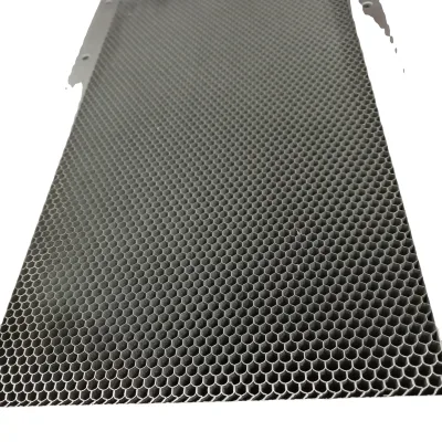 EMI honeycomb steel vent for excellent airflow RF attenuation used for aerospace marine aircraft automotive