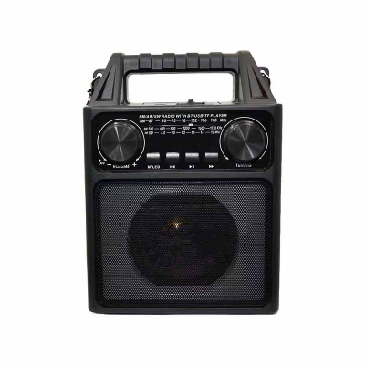 Factory Sale handheld portable Radio Disco light Karaoke jack outdoor Radio with blue tooth