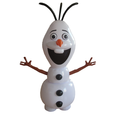 Advertising Inflatable Toys Promotional Snow Man Cartoon