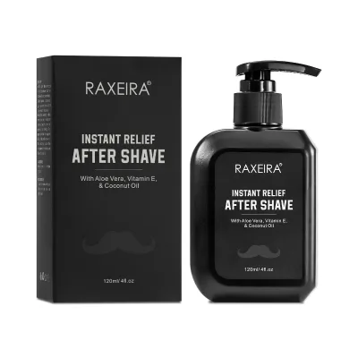 Private Label Organic Natural Men Beard Care After Shave Hydrating Calms Redness Irritation Shaving After Shave Lotion