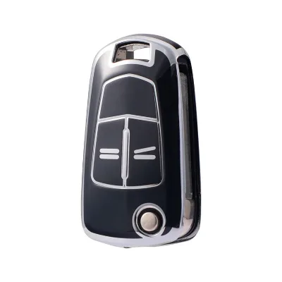 Luxury Full-Coverage TPU Key Cover for Opel Antara/Meriva - Shockproof Protective Case with Premium Design