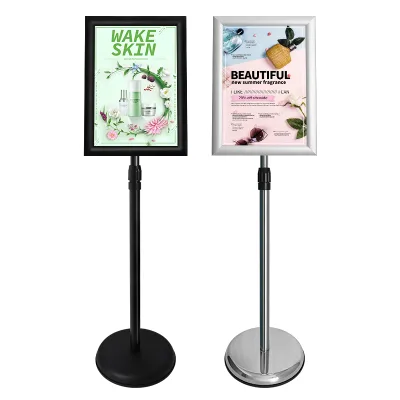 High Brightness LED Light Box Weatherproof Rectangle Advertising Board with Aluminum Frame for Indoor Use