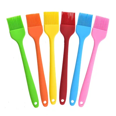 Kitchen Cooking Baking Tools Heat Resistant BBQ Brush Eco-friendly Silicone Pastry Cake Bread Grills Oil Brush