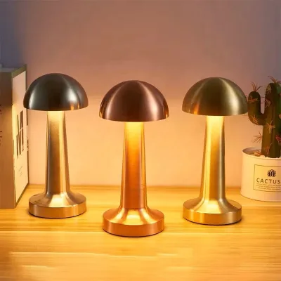 Hot Selling High Quality Retro LED Lamp Bar Restaurant Decorative Desk Lamp Touch Control USB Rechargeable Dimmable Table Lamp