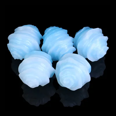 Astral Blue Fantasy Shark Egg Silicone Set Deep Sea Creature Design 5pcs Pack Novelty Silicone Product for Adult Market