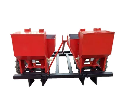 Farm Implement Tractor Drive 2 Rows Potato Planter Machine, Agricultural Machinery Garlic Potato Seeder Planter