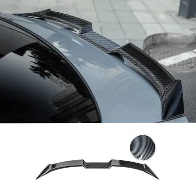 Single GT Spoiler Carbon Fiber Rear Trunk Lip for BYD Han-T Carbon Fiber Rear Spoiler Car-Glue Tape or Screws Installation