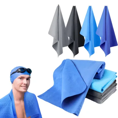 Microfiber Sports Towel Swimmers Diving Swimming Quick-Dry Factory Direct Oeko Certified Photo Printed Custom Logo Plain Colour