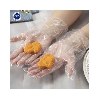 Super Low Price Cook Plastic Guantes Disposable PE Gloves Food Safe
