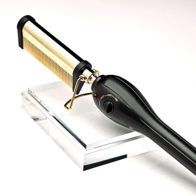 2026 Ceramic Hair Straightener Curling Iron Portable Electric Hot Comb Professional Salon-Grade for Household Use