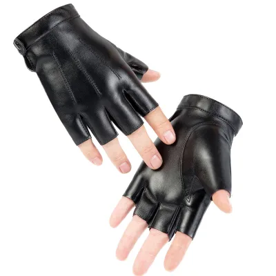 Pure Leather Gloves Men Thicken Snow Gloves Cheap Wholesale Heavy Thermal Winter Warm Waterproof Gloves Men