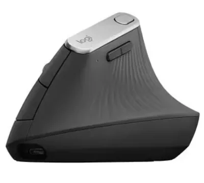 Logitech MX Vertical Mouse - USB, 2.4GHz - Graphite,Brand New