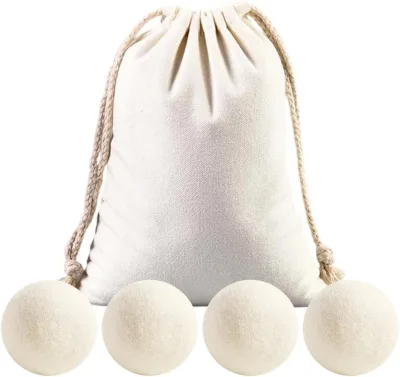 6-Pack XL Wool Tumble Dryer Balls 100% New Zealand Wool Reusable 1000+ Loads Shortens Drying Time
