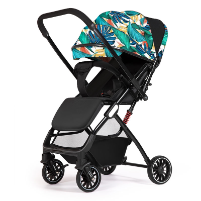 Hot Selling Reversible Baby Stroller Customized Easy Folding Lightweight Stroller With Detachable Armrest or Dinner Tray