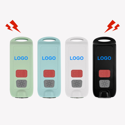 ABS Protection Self Defense Supplies Women Elderly Children 130Db Loudness Safe Sound Personal Alarm Led Light