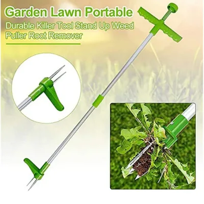 Long Handle Durable Remover & Lawn Weeder for Outdoor Yard Grass and Root Pulling Tools
