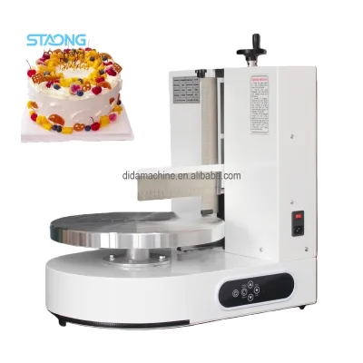 Professional Automatic Cake Smoother Machine for Buttercream Icing and Frosting Application