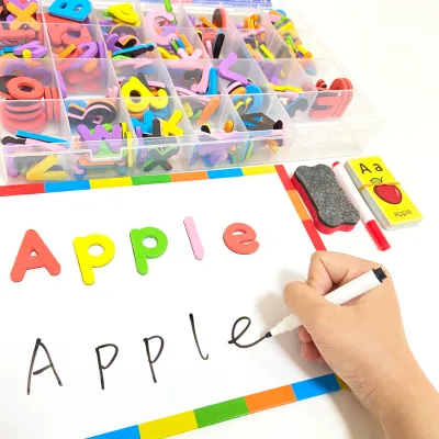 Alphabet Magnets for Kids Educational Toys Foam Magnetic Set Magnetic Letters Kit