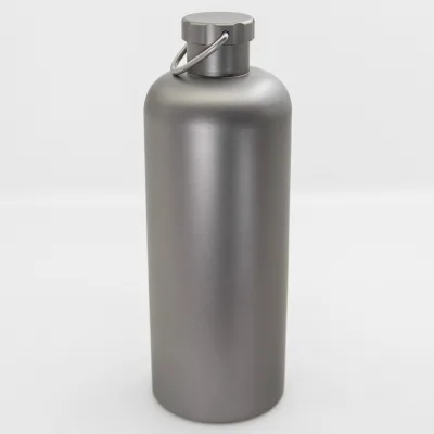 Portable Outdoor Pure Titanium Water Bottle Single-layer Titanium Water Bottle