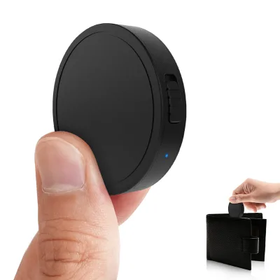 Portable Digital Voice Recorder with 128GB Memory Storage Circular Design for Easy Recording Mini Lightweight