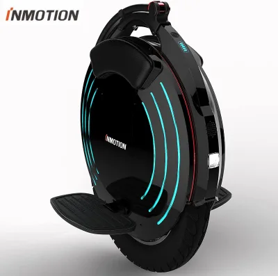 Cool Inmotion V10F Electric Unicycle with Full - Coverage Colorful Lights 2000w 40km/h Mobility Scooter