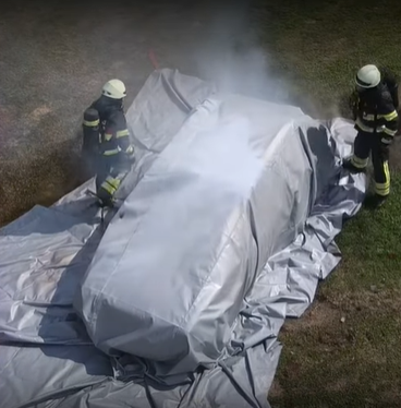 Trusted Car Fire Blanket for Safe Family Travel & Long Road Trips Provides Peace of Mind for Drivers Car Fire Blanket