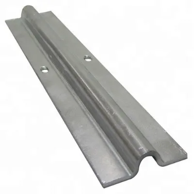 U groove Floor Galvanized Steel Sliding Door Track with Wheel Durable Modern Design
