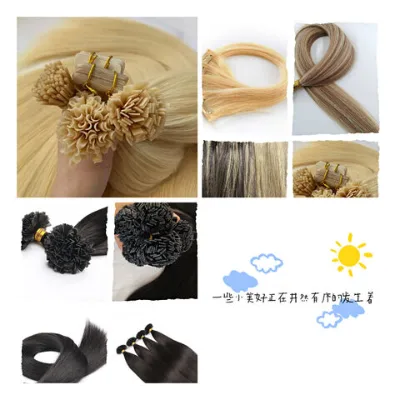 U Tip human hair extension factory wholesale remy human hair prebonded hair extension