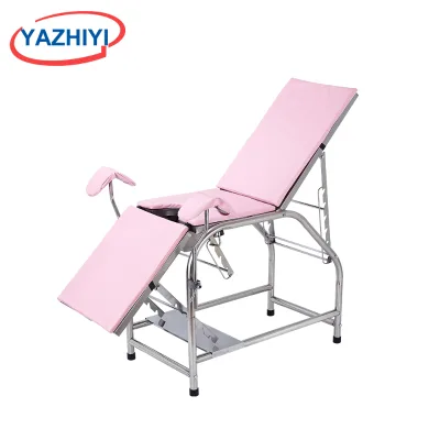 Multi-color Metal Gynecological Exam Bed for Medical Facilities