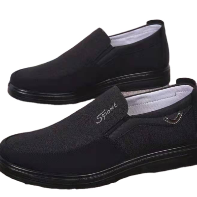 New Style Outdoor Footwear Sneakers for Old Men Cloth Upper Soft Light Weight  Fitness Walking Shoes Other Trendy Shoes