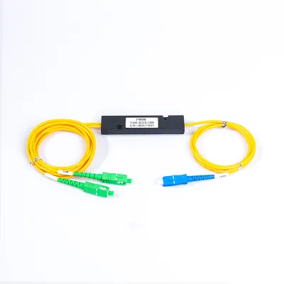FWDM Fiber Optical WDM FWDM Splitter 1*2 Coupler 3-Channel Passive CATV WDM Filter 1X2 T1310nm  R1490nm R1550nm