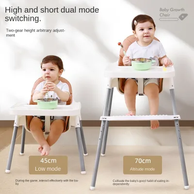 Wholesale Plastic Chair Baby Dining Chair Baby High Chair With Safety Belt Easy Clean