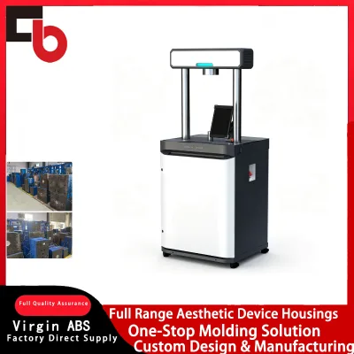Top Horizontal Detection Head Dual Column Support Tilted Screen Caster Cabinet Custom Floor-standing Test Device Plastic Housing